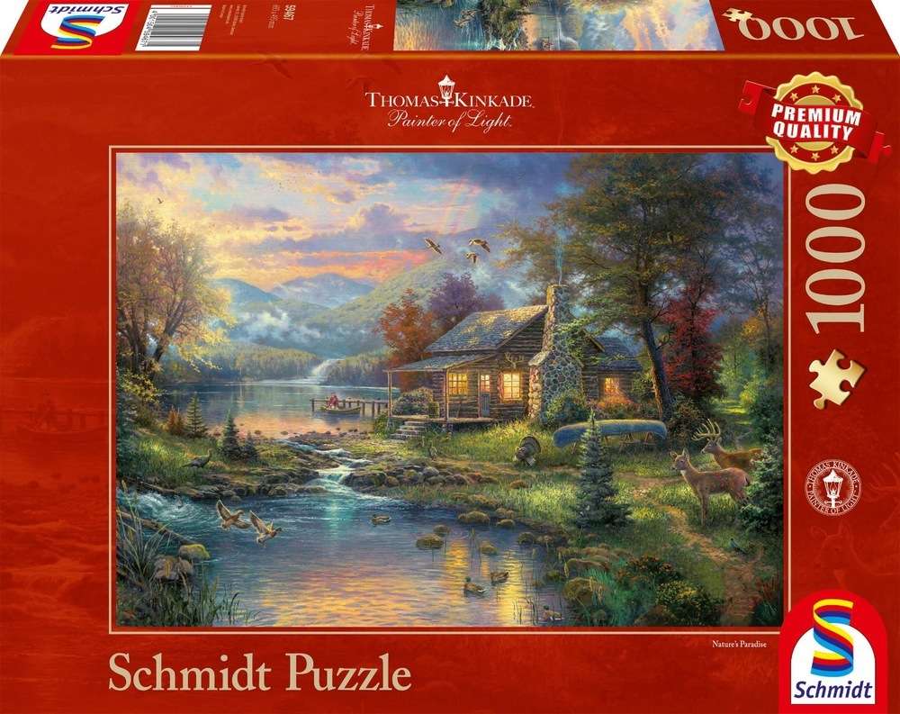 Schmidt - Im Naturparadies - 1000 Teile Puzzle - Nur CHF 18.90! Jetzt kaufen auf fluxed.ch