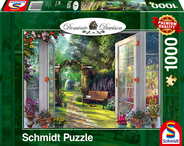 Schmidt - Blick in den verwunschenen Garten - 1000 Teile Puzzle - Nur CHF 19.90! Jetzt kaufen auf fluxed.ch