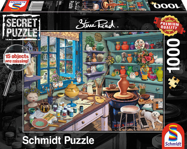 Schmidt - Künstler-Atelier - 1000 Teile Puzzle - Nur CHF 18.90! Jetzt kaufen auf fluxed.ch