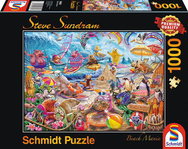 Schmidt - Beach Mania - 1000 Teile Puzzle - Nur CHF 18.90! Jetzt kaufen auf fluxed.ch