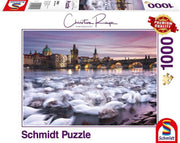 Schmidt - Schwäne in Prag - 1000 Teile Puzzle