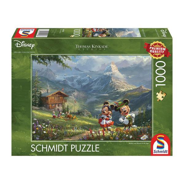 Schmidt - Disney: Mickey and Minnie in the Alps - 1000 Teile Puzz - Nur CHF 19.90! Jetzt kaufen auf fluxed.ch