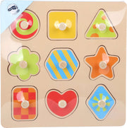 Legler (small foot) - Setzpuzzle Formen - 9 Teile - ab 12 Monaten
