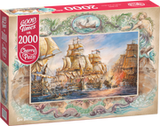 CherryPazzi - Sea Battle - 2000 Teile Puzzle