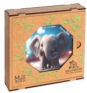 Milliwood - Ellie Elephant - 46 Holzteile Puzzle