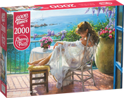 CherryPazzi - Beauty and Blue Sea - 2000 Teile Puzzle