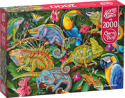 CherryPazzi - Amazing Chameleons - 2000 Teile Puzzle