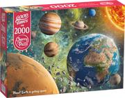 CherryPazzi - Planet Earth in galaxy space - 2000 Teile Puzzle