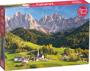 CherryPazzi - Val di Funes - 2000 Teile Puzzle