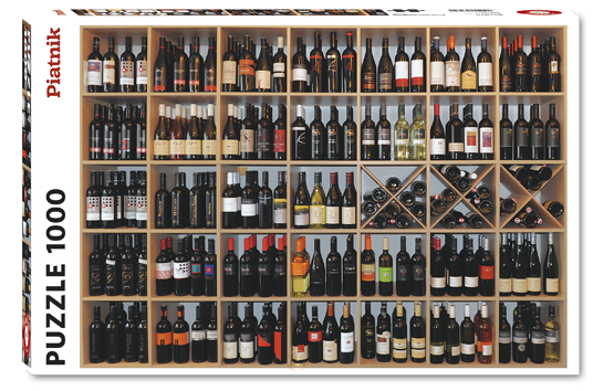 Piatnik - Weinregal - 1000 Teile Puzzle - Nur CHF 22.90! Jetzt kaufen auf fluxed.ch