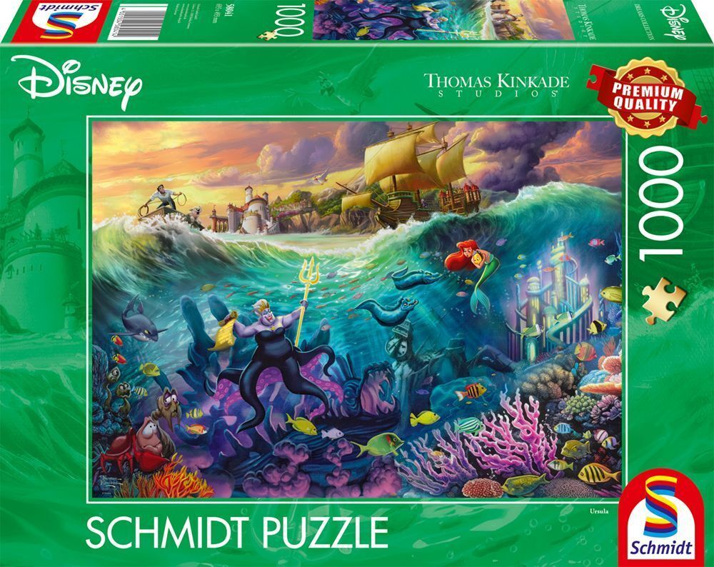 Schmidt - Disney: Ursula - 1000 Teile Puzzle