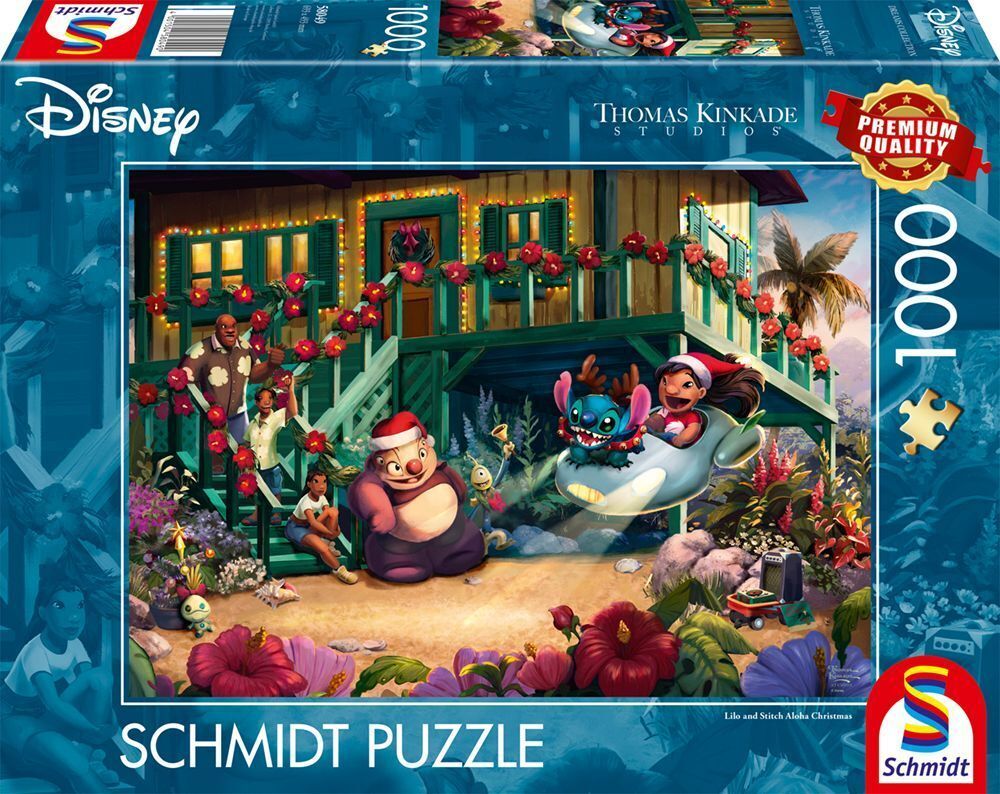 Schmidt - Disney: Lilo and Stitch Aloha Christmas - 1000 Teile  P