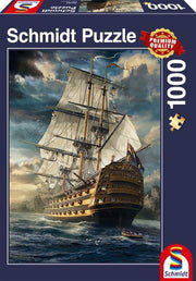 Schmidt - Segel gesetzt! - 1000 Teile Puzzle