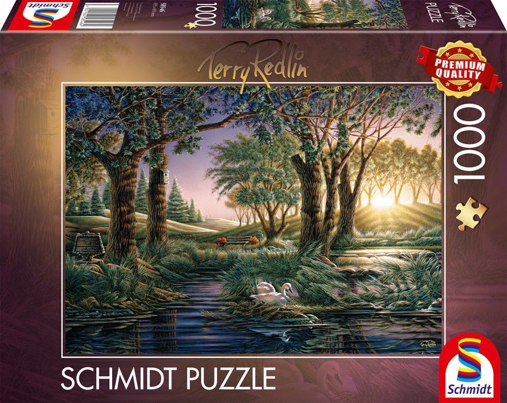 Schmidt - Morgenzauber am Teich - 1000 Teile Puzzle