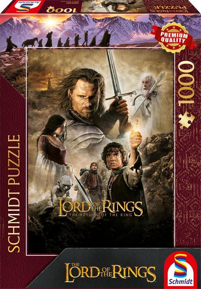Schmidt - Herr der Ringe - The Return of the King - 1000 Teile Pu