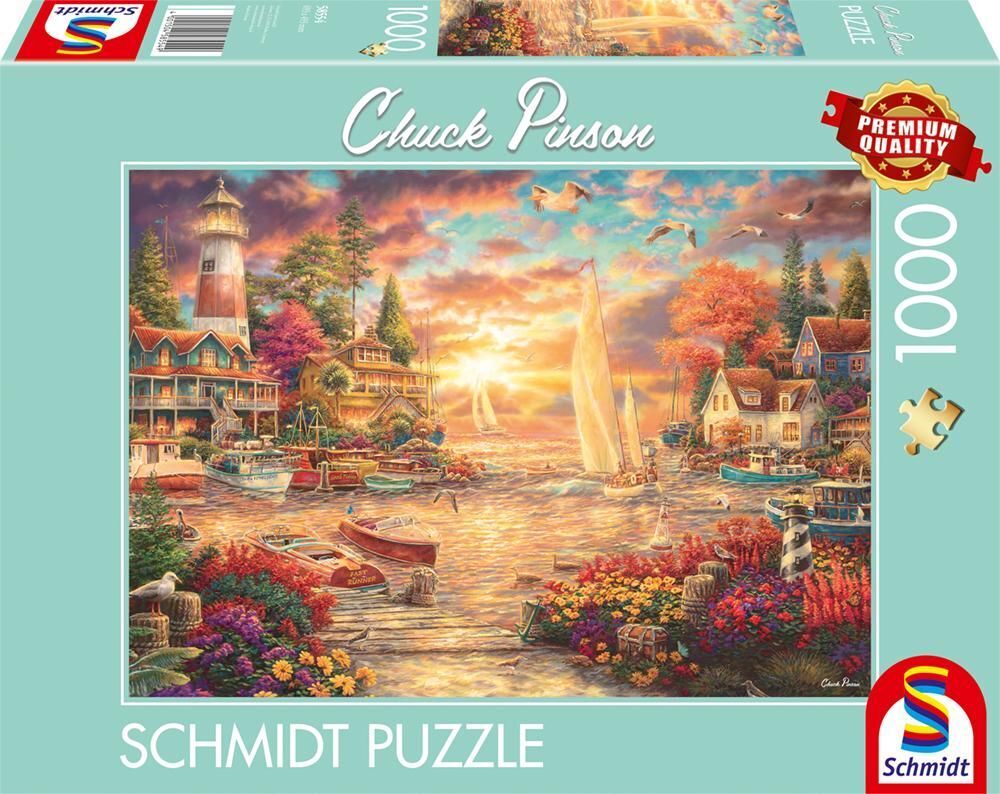 Schmidt - Morgenstille am See - 1000 Teile Puzzle