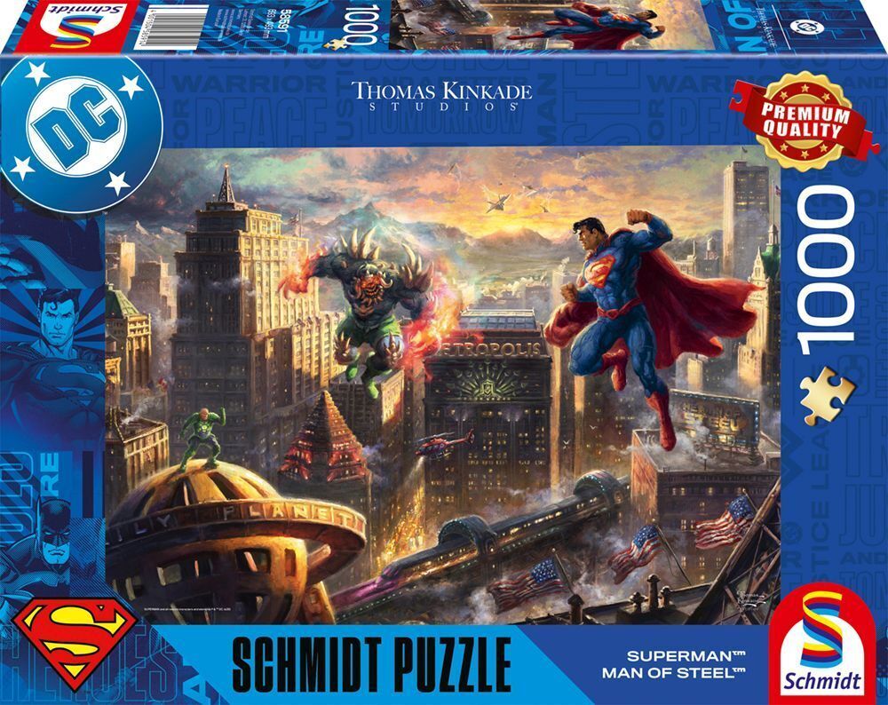 Schmidt - Superman - Man of Steel - 1000 Teile Puzzle