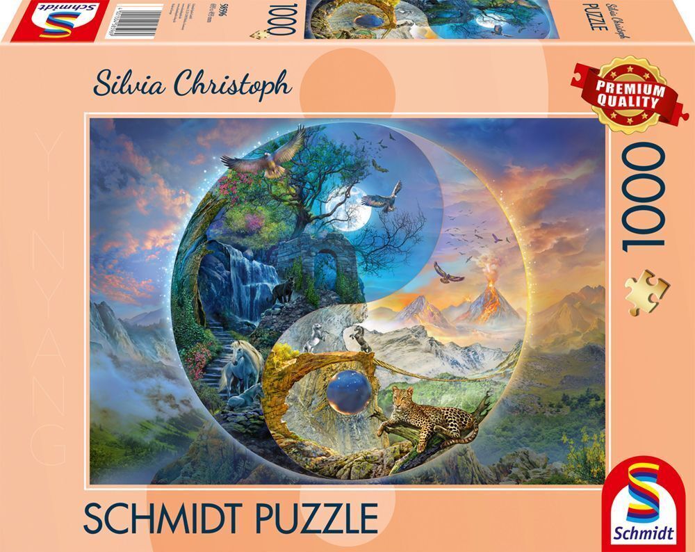 Schmidt - Yin & Yang Bergwelt - 1000 Teile Puzzle