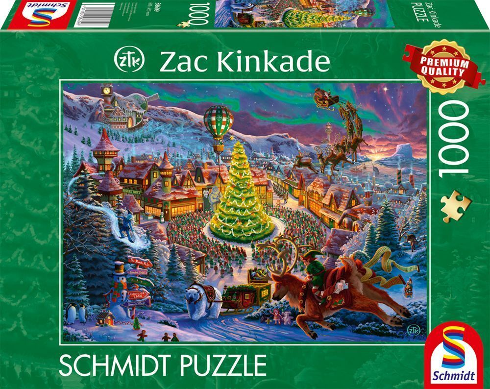 Schmidt - Santas Nordpol - 1000 Teile Puzzle