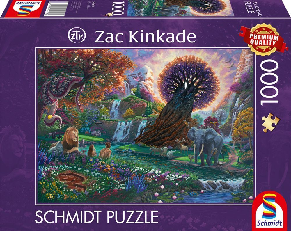 Schmidt - Der Garten Eden - 1000 Teile Puzzle