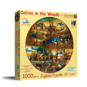 SunsOut - Cabins in the Woods - 1000 Teile Puzzle