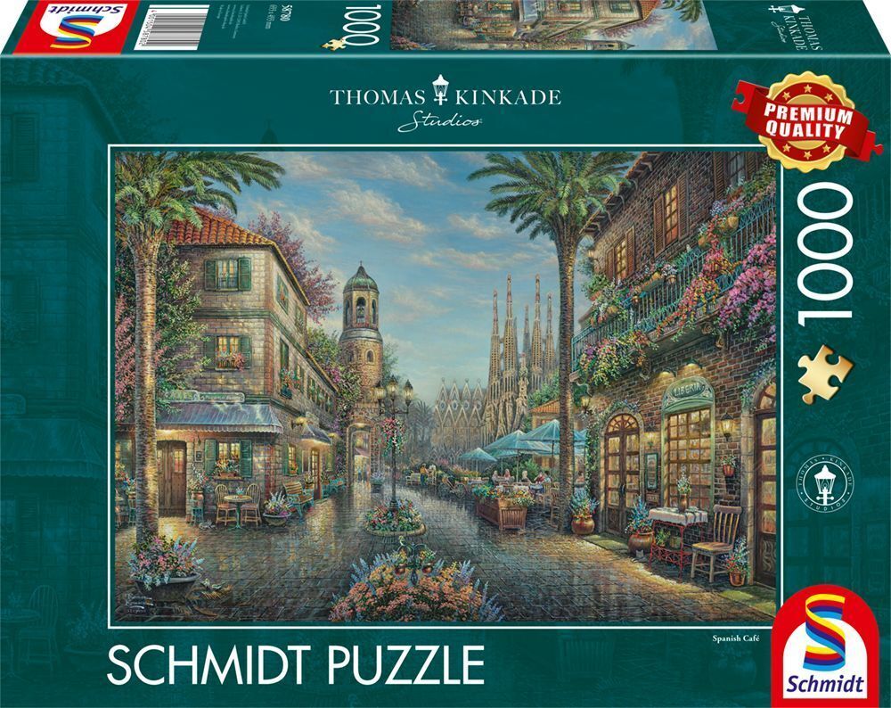 Schmidt - Spanisches Strassencafé - 1000 Teile Puzzle