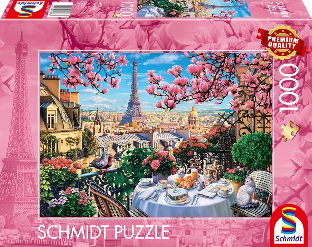 Schmidt - Frühstück in Paris - 1000 Teile Puzzle
