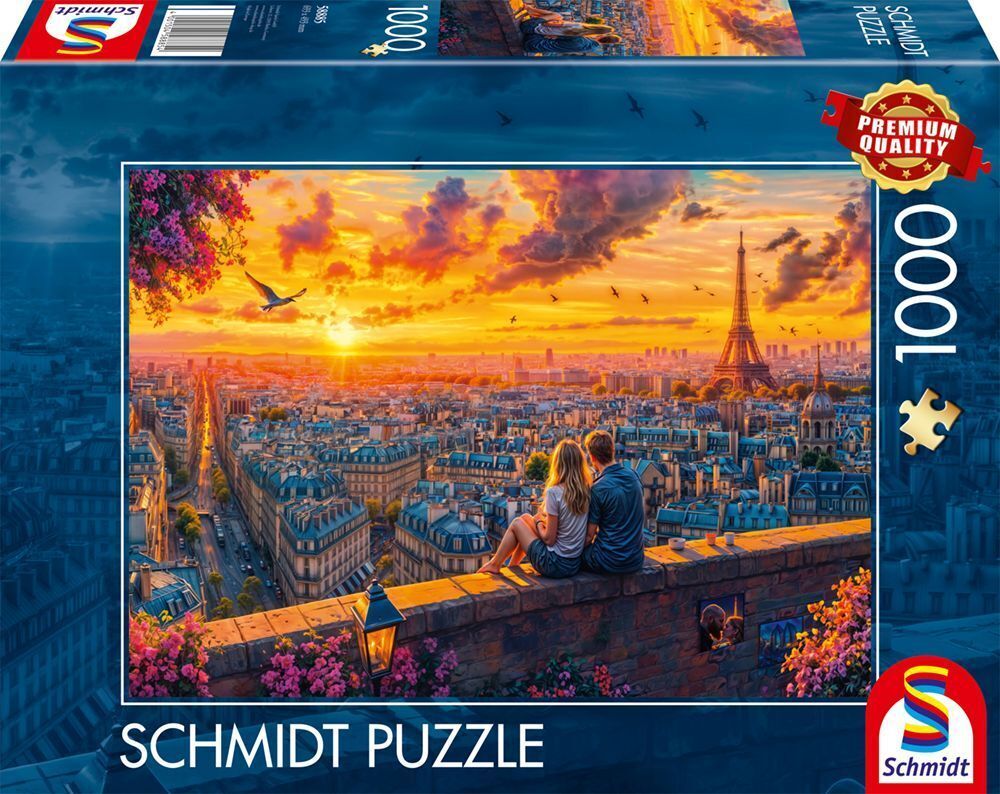 Schmidt - Pariser Dachgeflüster - 1000 Teile Puzzle