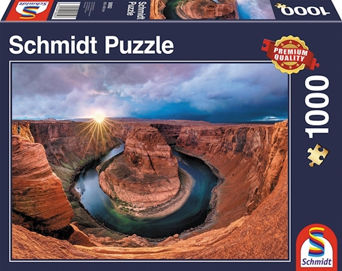 Schmidt - Glen Canyon, Horseshoe Bend - 1000 Teile Puzzle - Nur CHF 19.90! Jetzt kaufen auf fluxed.ch