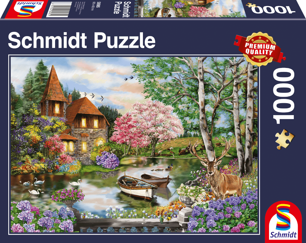 Schmidt - Haus am See - 1000 Teile Puzzle