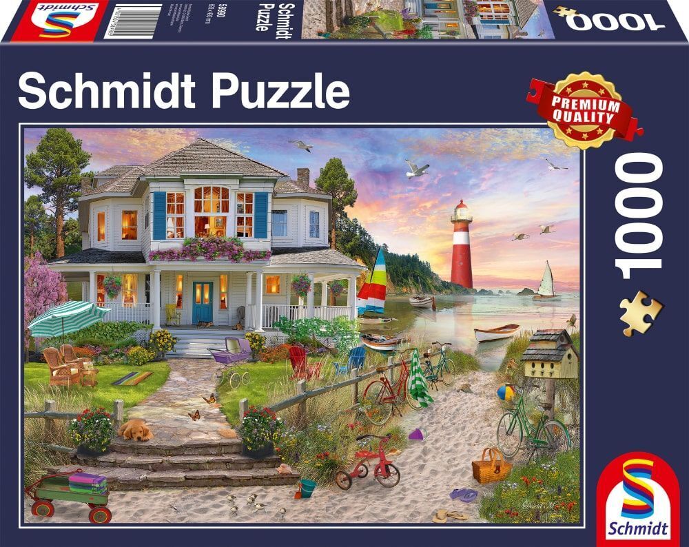 Schmidt - Das Strandhaus - 1000 Teile Puzzle