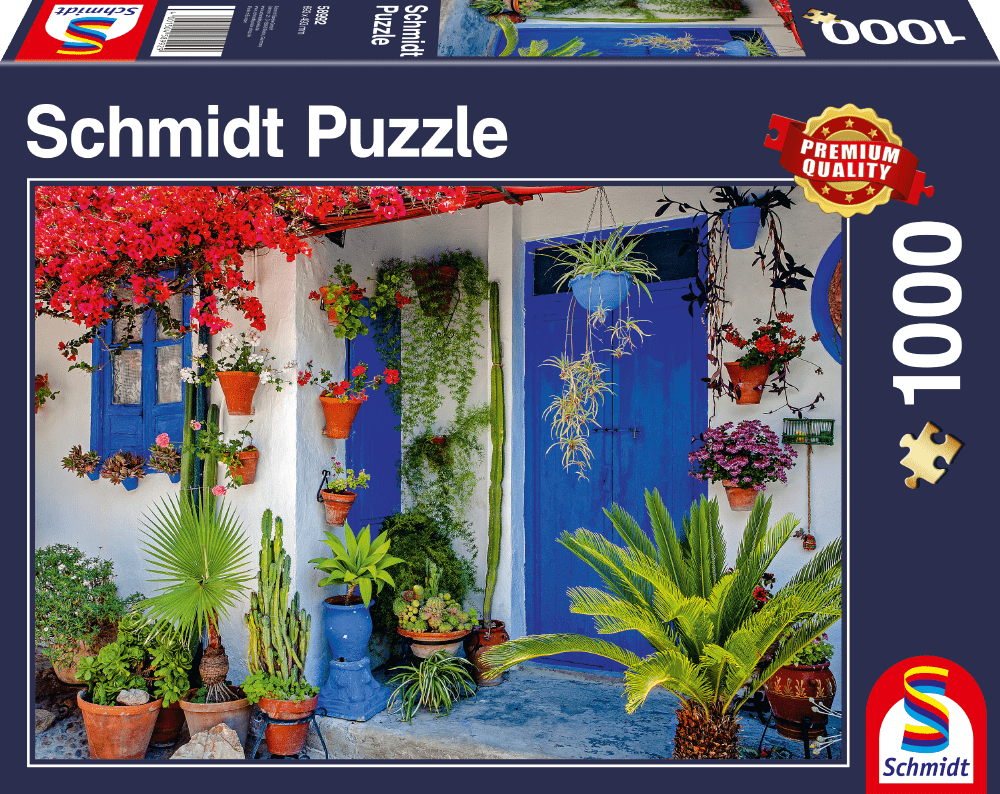 Schmidt - Mediterrane Haustür - 1000 Teile Puzzle