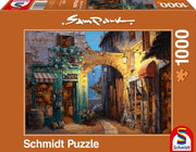 Schmidt - Gässchen am Comer See - 1000 Teile Puzzle