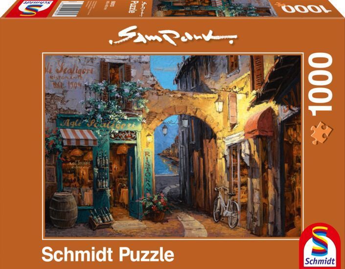 Schmidt - Gässchen am Comer See - 1000 Teile Puzzle - Nur CHF 19.90! Jetzt kaufen auf fluxed.ch