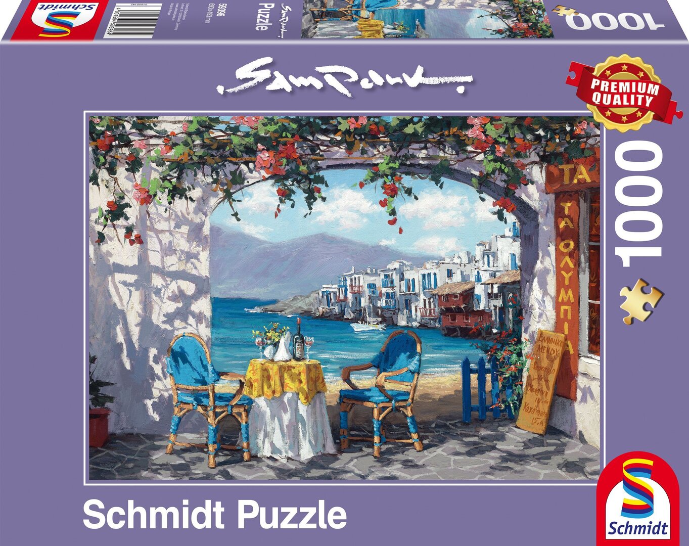 Schmidt - Rendezvous auf Mykonos - 1000 Teile Puzzle
