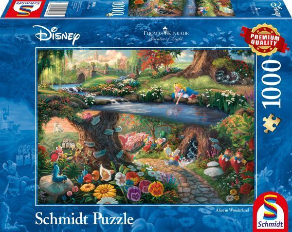 Schmidt - Disney: Alice im Wunderland - 1000 Teile Puzzle