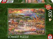 Schmidt - Paradies am Kilimandscharo - 500 Teile Puzzle