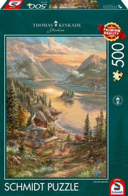 Schmidt - Pracht am Seeufer - 500 Teile Puzzle