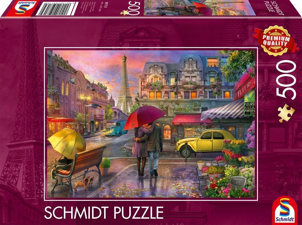 Schmidt - Regenzauber in Paris - 500 Teile Puzzle