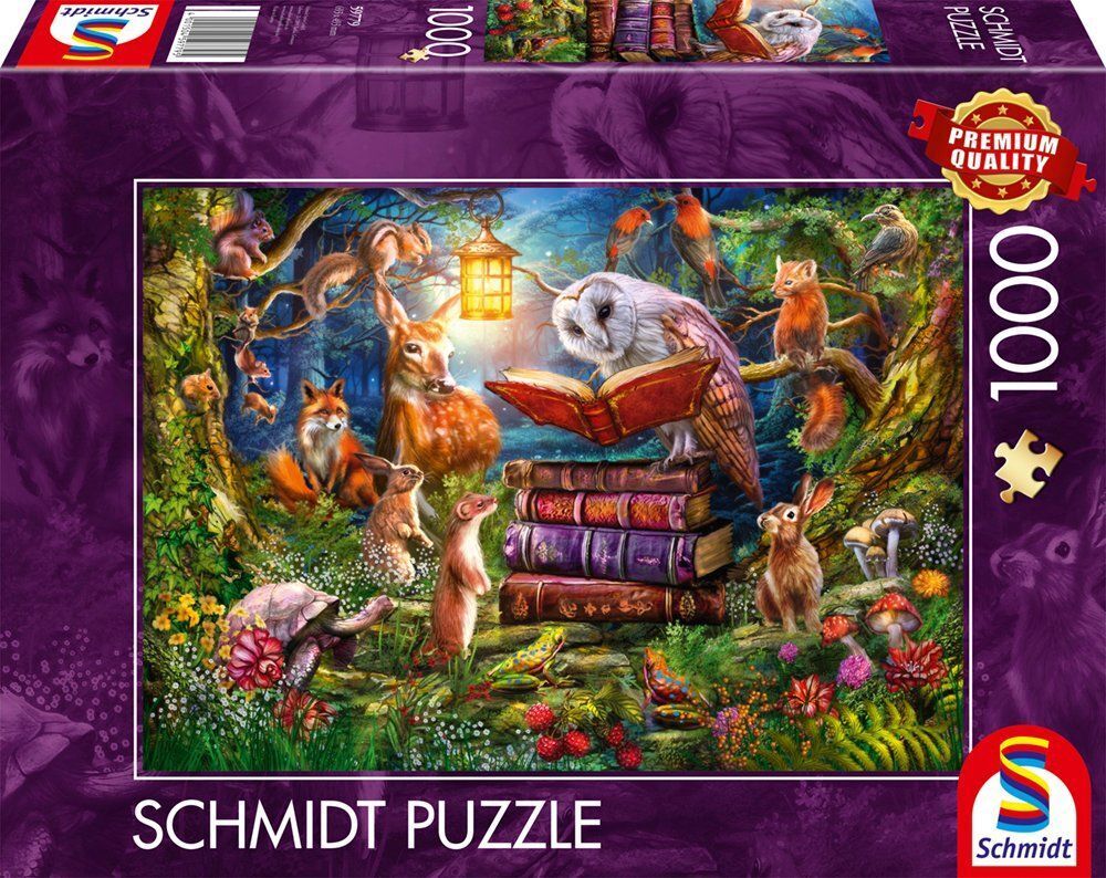 Schmidt - Waldgeschichten zur Nacht - 1000 Teile Puzzle