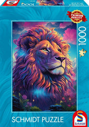 Schmidt - Löwe im Farbenwind - 1000 Teile Puzzle