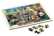 Philos - Exotic Wildlife - 48 Teile - Holzpuzzle - ab 4 Jahren