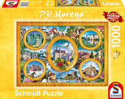 Schmidt - Schlösser - 1000 Teile Puzzle