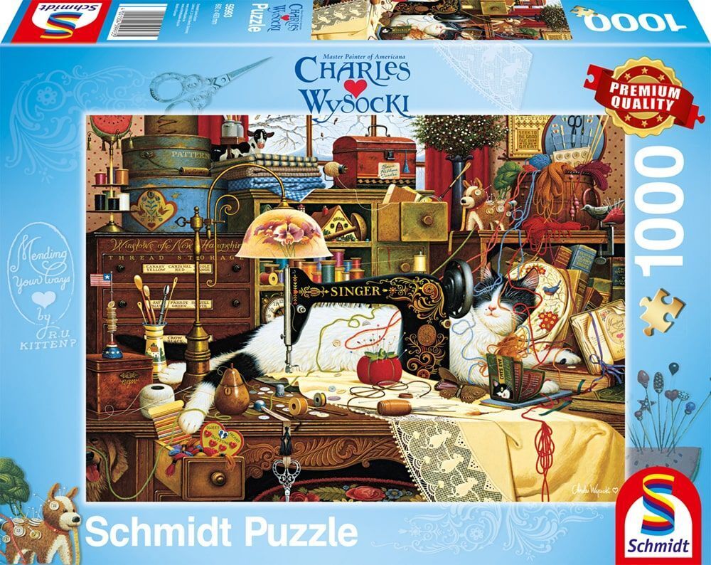 Schmidt - Maggie, die Chaotin - 1000 Teile Puzzle