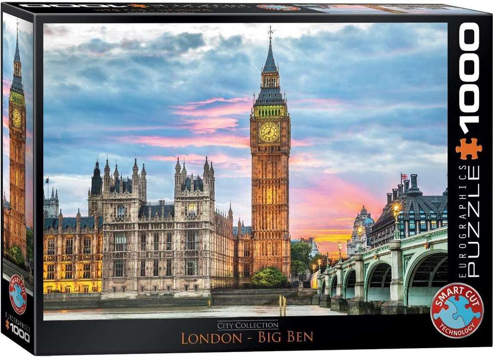 Eurographics - London - Big Ben - 1000 Teile Puzzle - Nur CHF 23.90! Jetzt kaufen auf fluxed.ch
