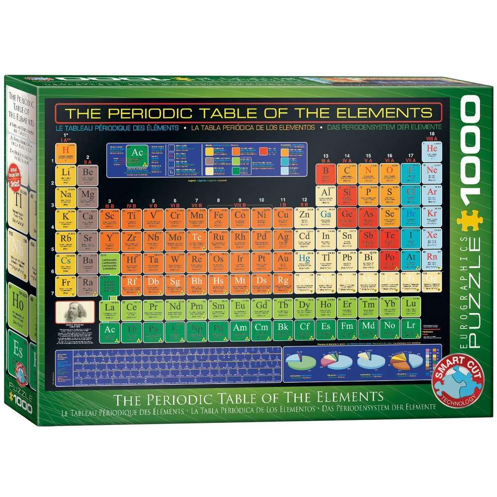 Eurographics - Das Periodensystem der Elemente - 1000 Teile Puzz - Nur CHF 23.90! Jetzt kaufen auf fluxed.ch