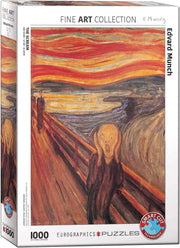 Eurographics - Der Schrei - Edvard Munch - 1000 Teile Puzzle