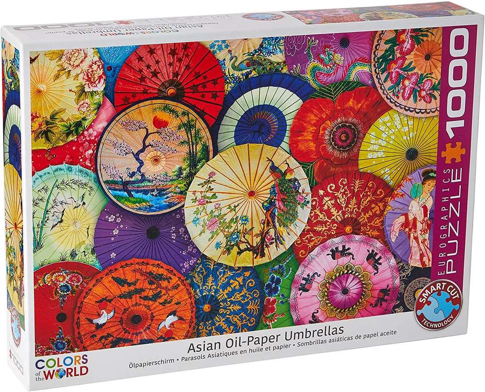 Eurographics - Asian Oil-Paper Umbrellas - 1000 Teile Puzzle - Nur CHF 23.90! Jetzt kaufen auf fluxed.ch