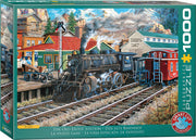 Eurographics - Der alte Bahnhof - 1000 Teile Puzzle