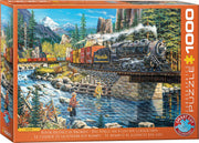 Eurographics - Die Stille am Fluss ist gebrochen - 1000 Teile Puz